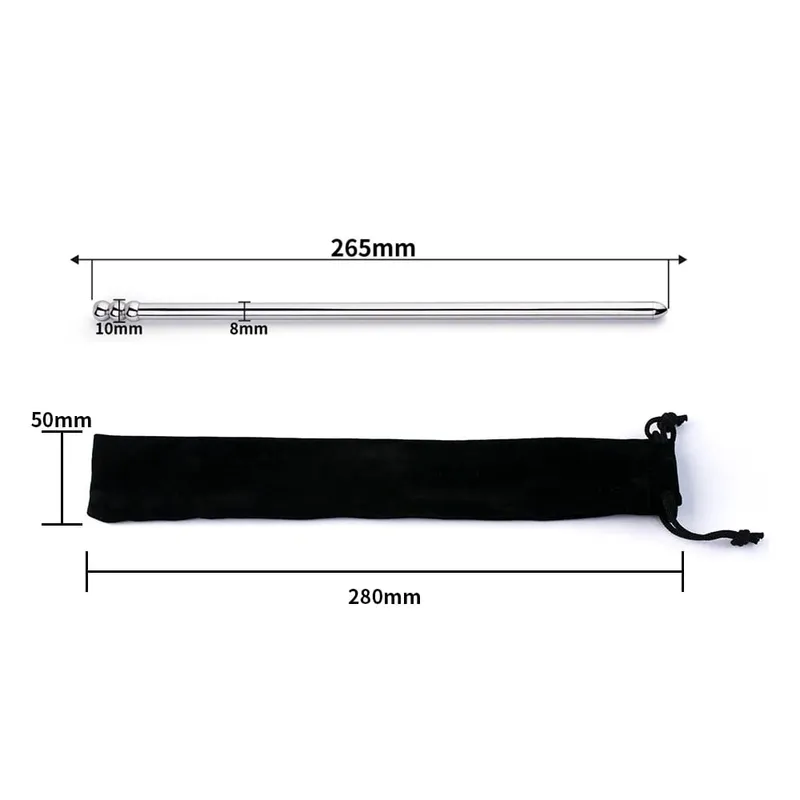 Protaste Stimulation Urethral Penis Plug Stainless Steel Urethral Dilator Sounding Rod Catheter Masturbation Sex Toys Men