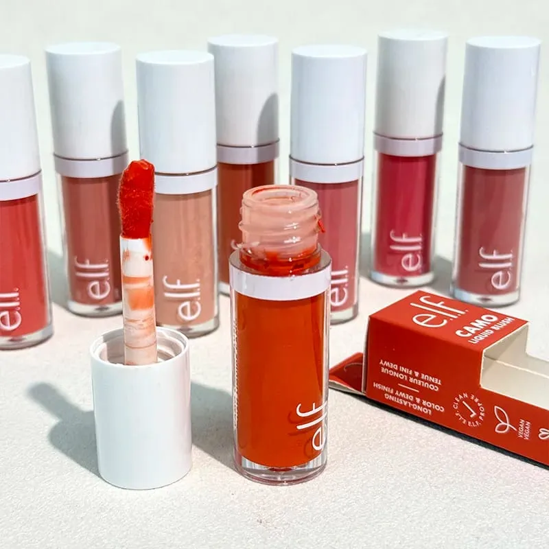Hot Elf Marca Mais Recente Estilo Multicolorido Pó Líquido Blush Destaque Contour Stick Longa Duração Natural Cheek Rouge Cosméticos