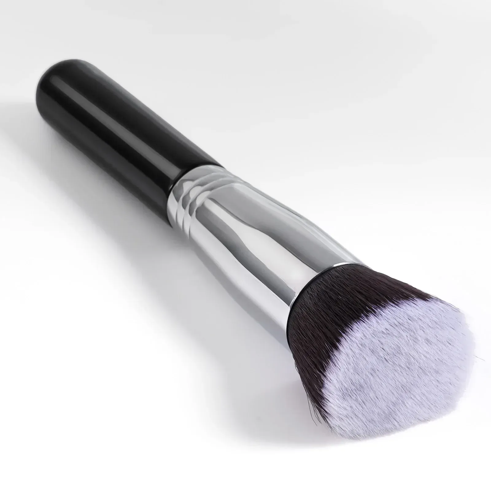 Pincel de pó profissional pincéis de maquiagem preto multifuncional fundação blush escultura bronzer escova compõem ferramentas