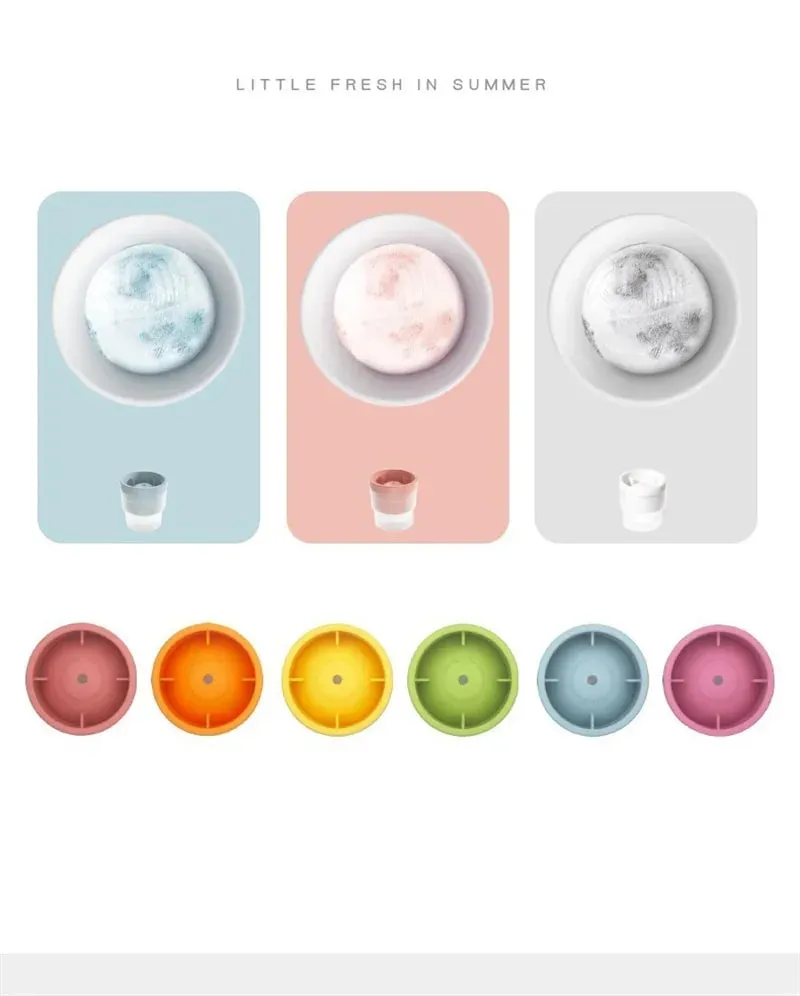 Máquina de fazer gelo esfera de qualidade alimentar, molde de gelo empilhável, derretimento lento, faça você mesmo, bola de gelo para coquetel, uísque, bebida, ferramentas de bar doméstico