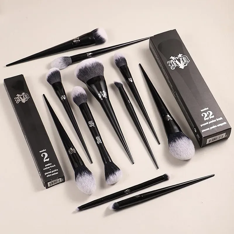 KVD化妝刷系列腮紅粉底遮瑕眼影暈染美容美容軟刷工具Maquiagem