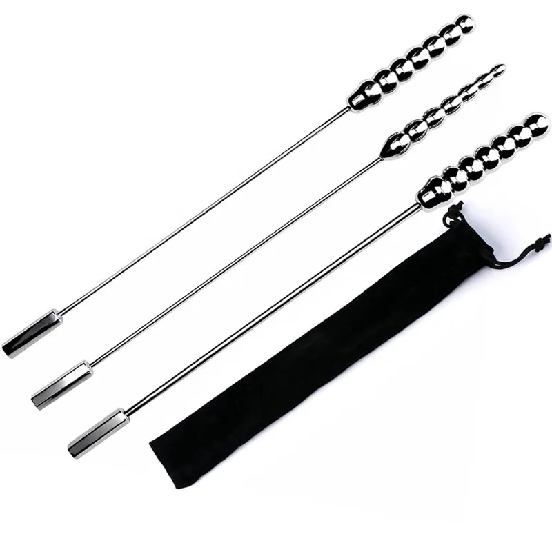Protaste Stimulation Urethral Penis Plug Stainless Steel Urethral Dilator Sounding Rod Catheter Masturbation Sex Toys Men
