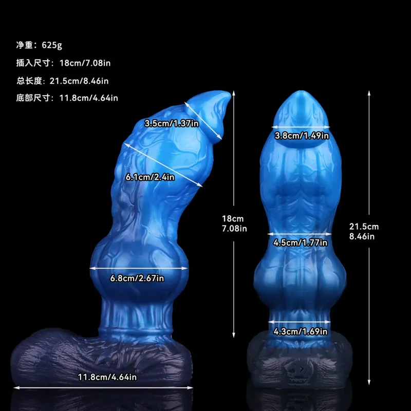 Monstro dragão galo anal vibradores dupla camada pênis vaginal ânus masturbador silicone brinquedos sexuais para adultos mulheres homens flertando