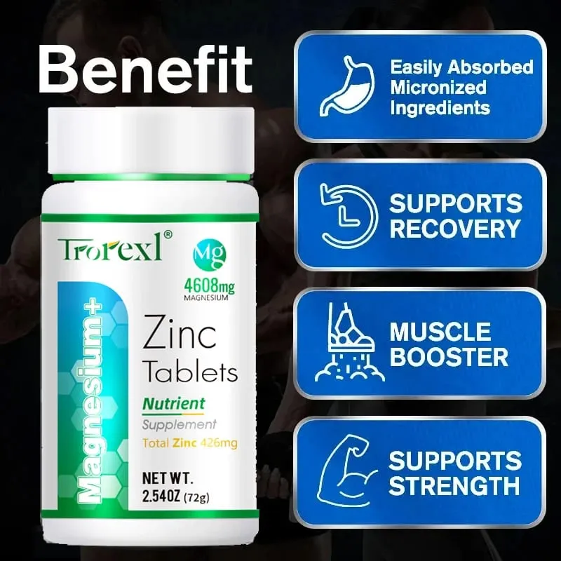 Testosterone Booster Muscle Recovery and Endurance Supplement Increases Stamina & Strength for Men and Women