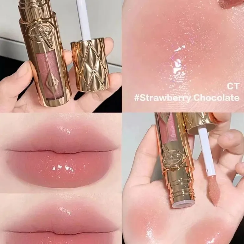 Charlotte Latest Tilbury Moisturized Plump Lip Gloss Highlights Concealer Liquid Foundation Two Color Heartbeat Blush Makeup