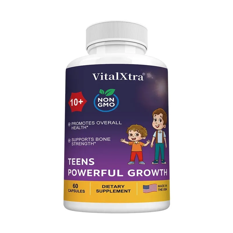 Supplements Capsules Containing Vitamin D3 + K2 Calcium To Strengthen Bones and Enhance Immunity