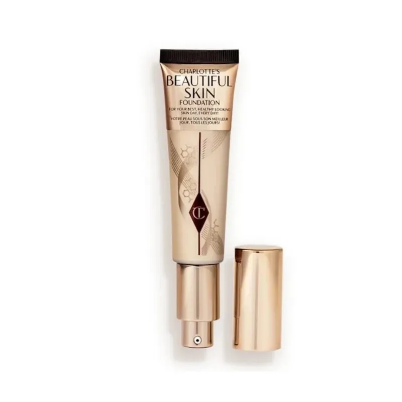 Charlotte Tilbury Airbrush Flawless Foundation Beautiful Skin Foundation Soft-matte Full-coverage Natural Foundation Radiant Glo