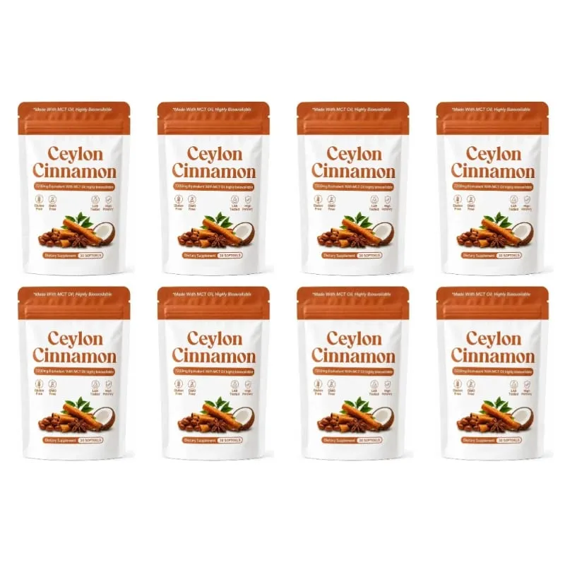 Ceylon Cinnamon Extract Softgels with MCT Oil Antioxidant Support and Metabolism Support Highly Bioavailable 30 Softgels — image 10