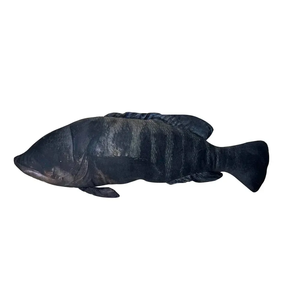 Almofada do sofá pp algodão simulação peixe do mar macio recheado peixe do mar recheado brema salmão peixe travesseiro de dormir quarto