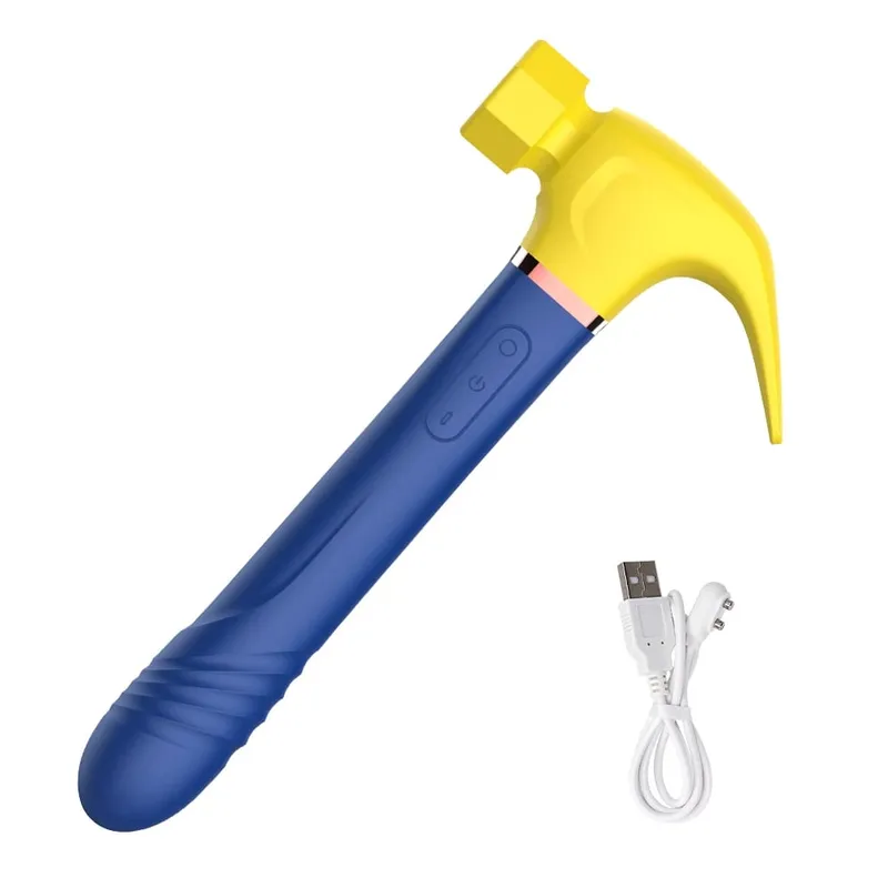 Vibrador martelo multifuncional, máquina sexual, estimulação do ponto g, vibrador telescópico, massagem vaginal, sucção de clitóris, masturbador feminino
