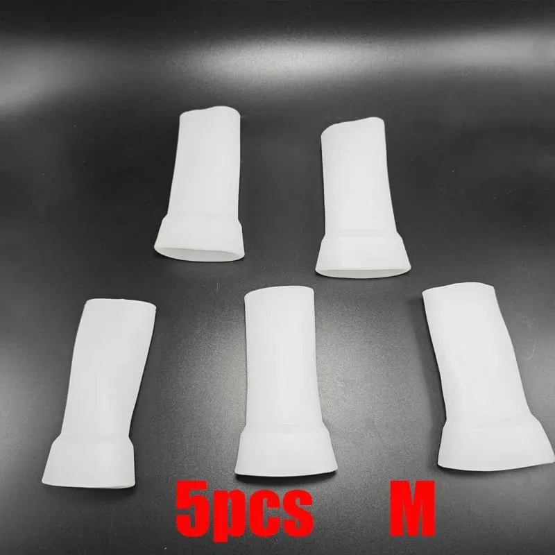 S/M/L Silicone Sleeve for Vacuum Cup Extender Penis Pump Penis Enlargement/Stretcher Replacement Accessories Sex Toy for Men 18+