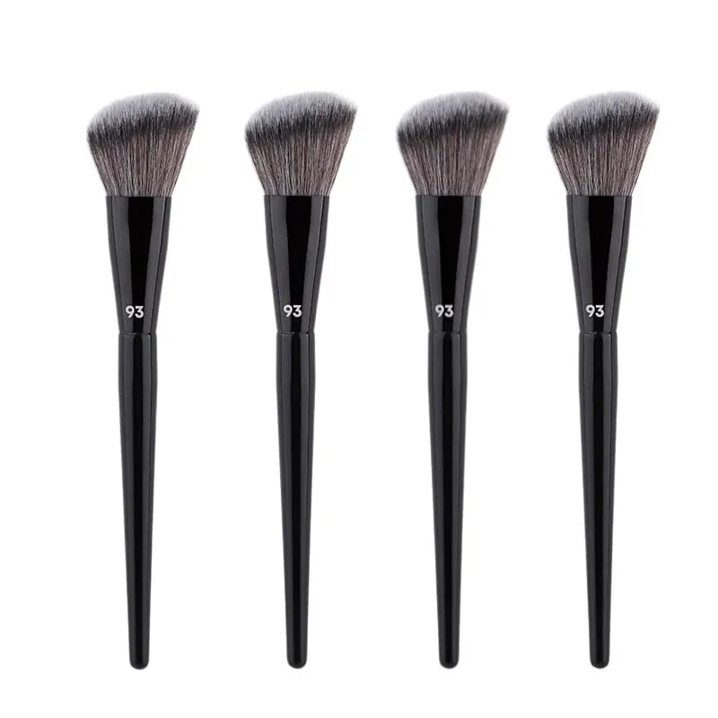 Pincéis de maquiagem profissional para rosto, vassoura, base, corretivo, creme líquido, mistura, blush, contorno, ferramentas de maquiagem cosmética