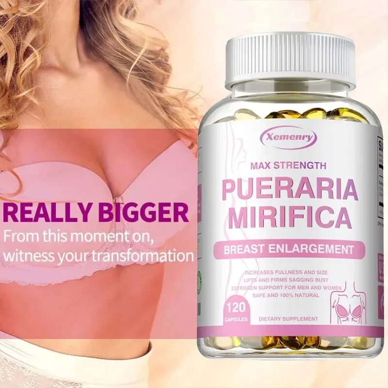 Pueraria Mirifica Supplement - Balanced Estrogen Metabolism To Support Breasts Bigger Rounder Firmer BreastsSupplement