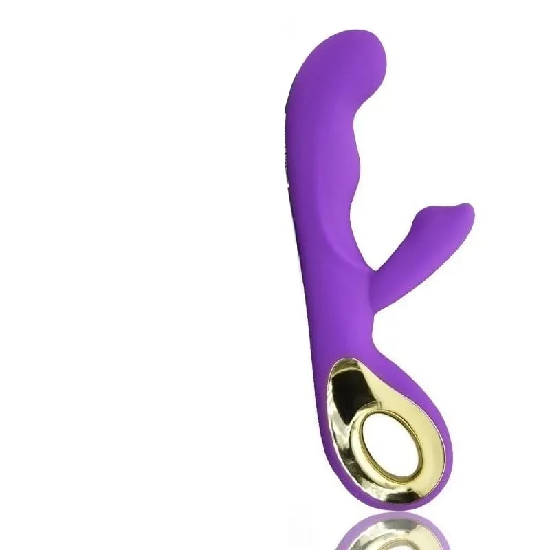 Vibrador coelho ponto g para mulheres, poderoso 10 estimulador de clitóris vibratório, massageador vaginal, brinquedos sexuais para prazer de casal — image 8