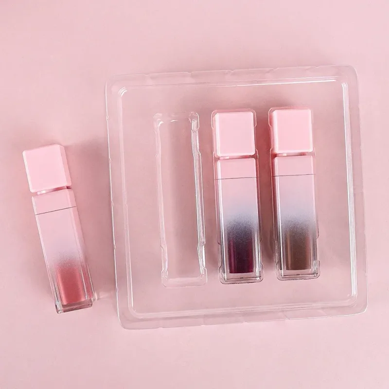 Conjunto de maquiagem personalizada Vegan Lip Gloss Kit de maquiagem de marca própria Kit profissional completo para lábios