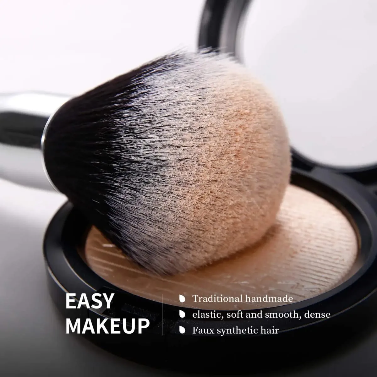 Ducare conjunto de pincéis de maquiagem profissional, 32 peças, base sintética premium, pincel de mistura, pó facial, blush, corretivos, sombras