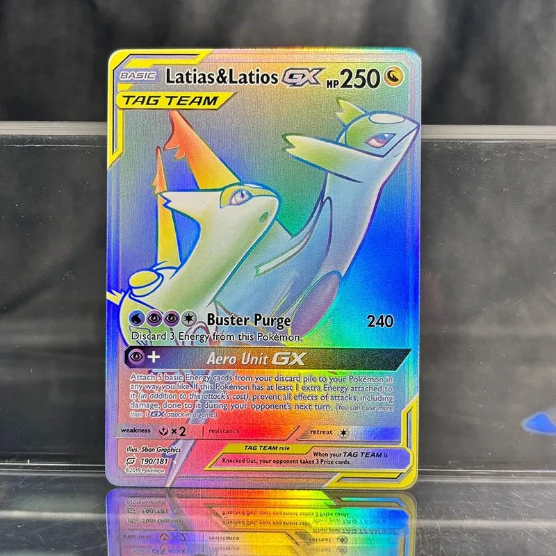 PKM Proxy Cards Classic Charizard Mew With Ex Single Cards Collection PTCG Suicune Gx Tyranitar Gx Lost Thunder Foil Card — image 9