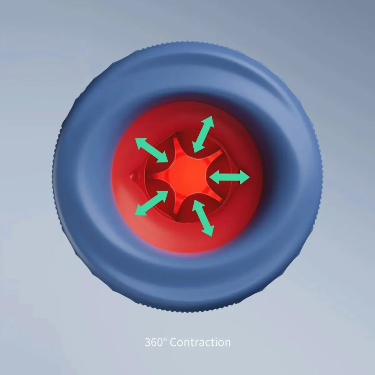 Masturbador à prova d'água submarino 360 ° contração empurrando pênis vibrador adulto masculino Stroker brinquedos sexuais homens masturbação — image 3
