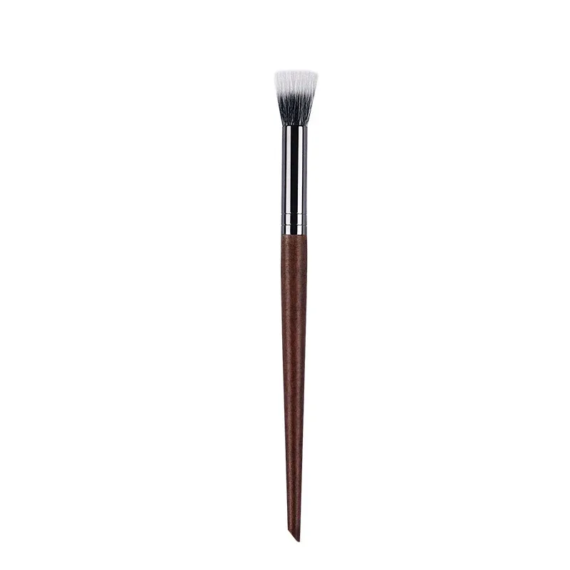 Professional Makeup Brushes Powder contour Setting Multi-Functional Make up Brush Stippling Blush soft Natural wood goat hair