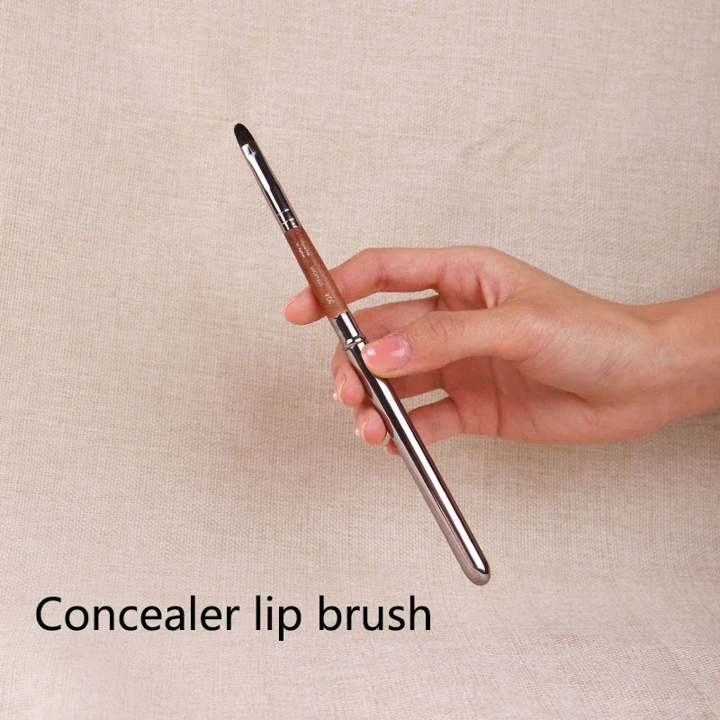 Professional Soft Makeup Brush Makeup Tools Liquid Foundation Concealer Make Up Brush Wood Handle Brushes Beauty Tool Wholesale — image 30
