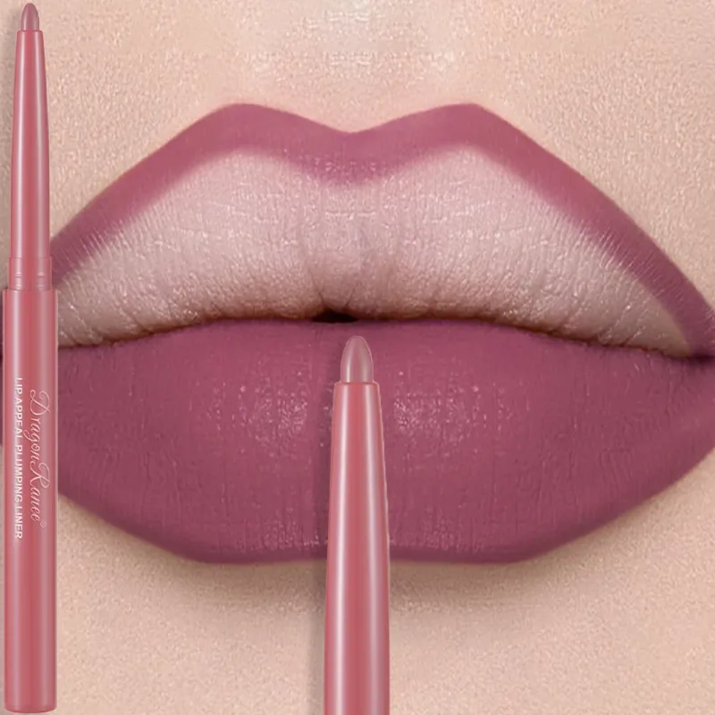 Shimmer Matte Crayon Lip Liner Pencil Waterproof Long Lasting Nude Bean Paste Red Lipstick Velvet Lip Contour Outline Makeup