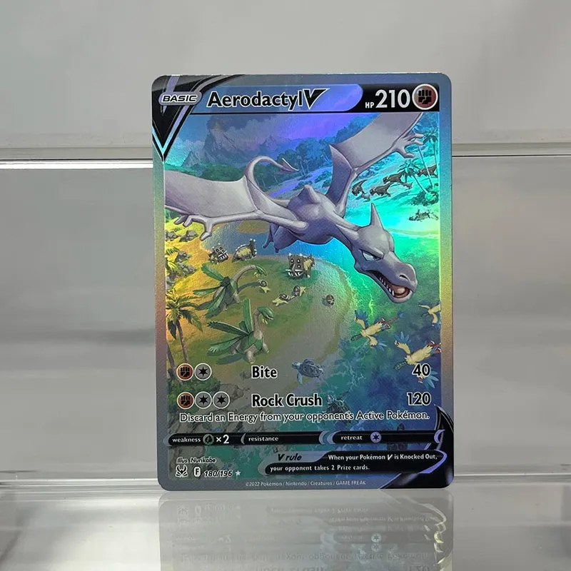 箔 PKM 單卡皮卡丘噴火龍 EX 泡泡喵遊戲稀有收藏卡 PTCG 彩虹代理卡 — image 14