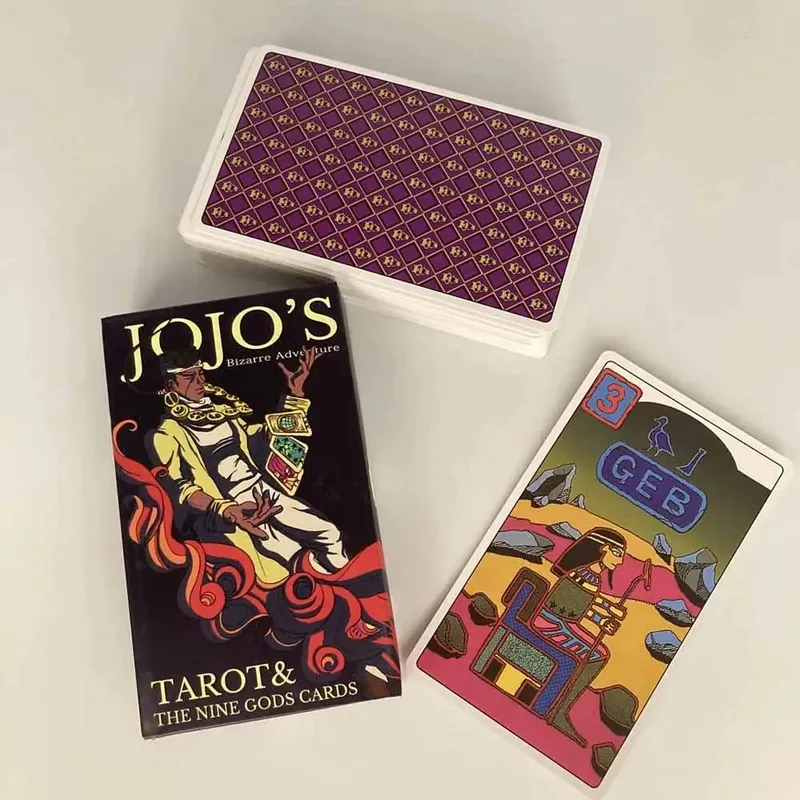 Jogo de cartas JoJo Tarot Cards Deck 84 peças
