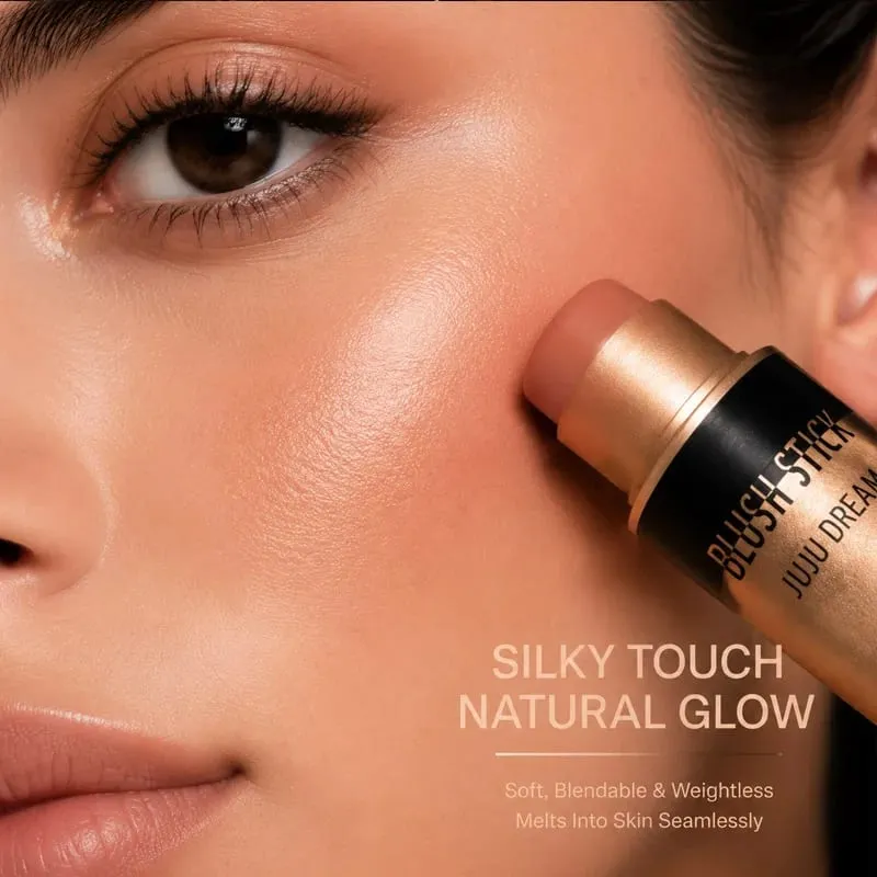 Batom blush conjunto de maquiagem hidratante brilho labial líquido blush alto pigmento maquiagem nude de longa duração