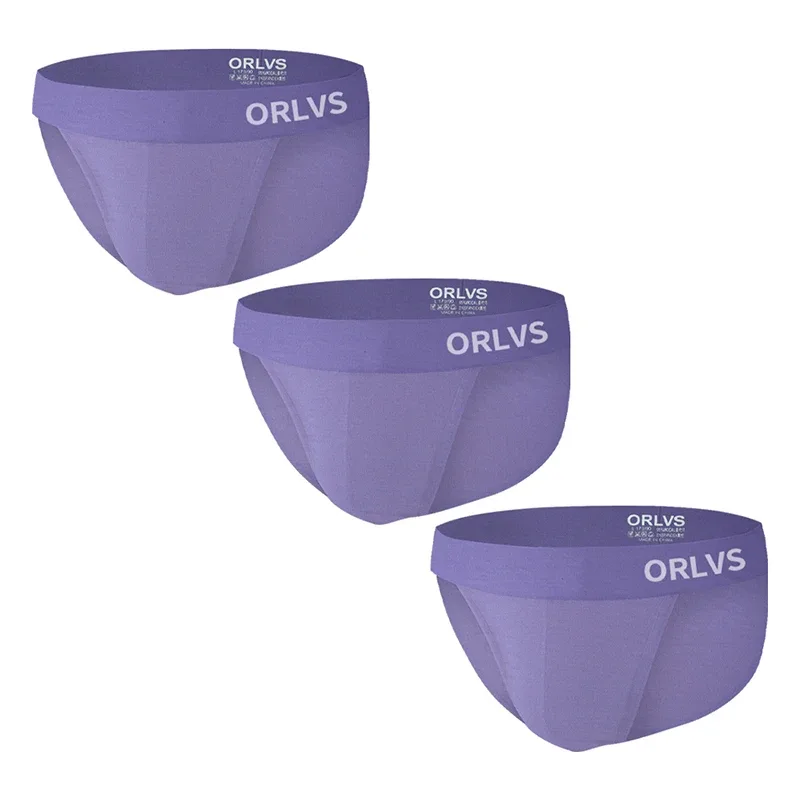 Cuecas modal ultrafinas masculinas, bolsa convexa em u, cintura elástica brilhante, cor sólida, respirável, roupa íntima diária, 1 peça