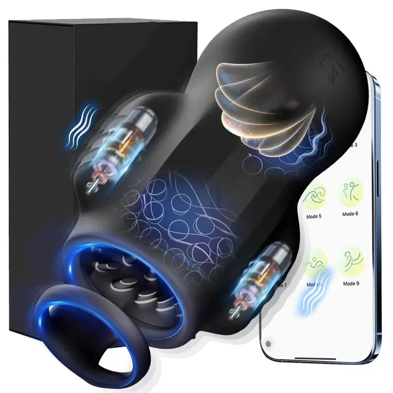 男性龜頭按摩器陰莖刺激器陰莖震動器延遲耐力訓練器震動器口腔高潮自慰器男性性玩具
