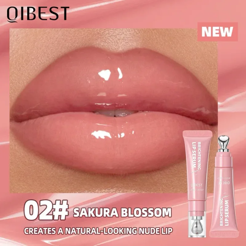 4 Colors Mirror Pearl Fine Shimmering Hydrating Pipe Lip Gloss Moisturizing Crystal Gloss Lip Glaze Layering Lip Makeup