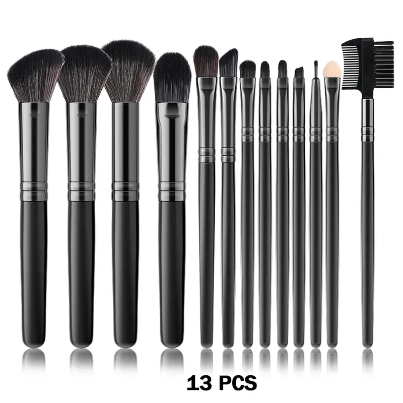 Conjunto de pincéis de maquiagem, 10/32 peças, pó macio, base, contorno, blush, corretivo, sombra, iluminador, ferramenta de beleza