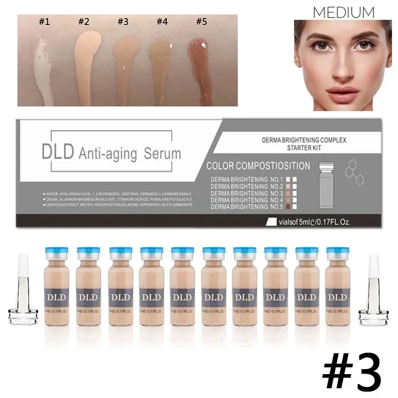 10 frascos coreia 5ml bb creme brilho essência iniciante starter kit base líquida hidratante hidratação rejuvenescimento da pele beleza