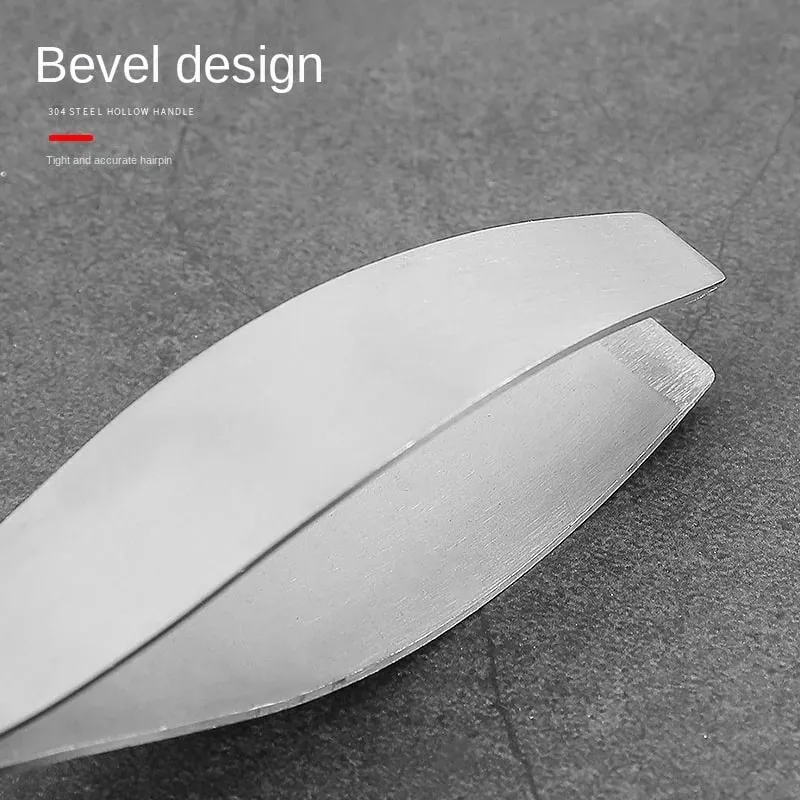 Stainless Steel Fish Bone Clip Kitchen Pig Feather Chicken Feather Duck Feather Tweezers Hair Plucker Seafood Bone Peeling Tool