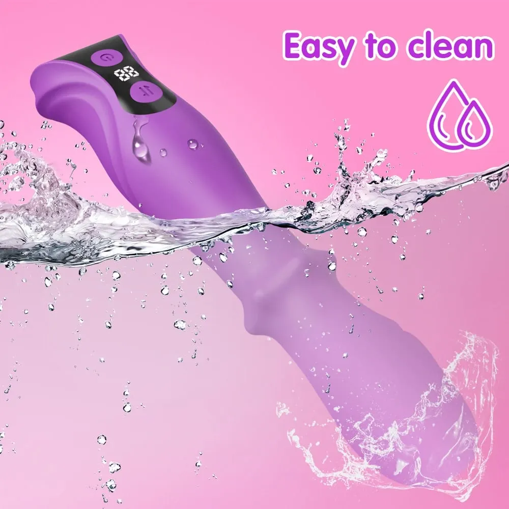 3 in 1 Telescopic Swing Vibrator Women Clitoris G Spot Stimulator Thrusting Beads Dildo Female Masturbation Adult Sex Toys