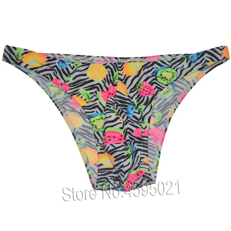 Sexy Bikini Brief Low Cut Men's Beach Micro Shorts Slip Underwear Bodybuilding Physique Posing Sunbathing Stretchy Shapely Pouch
