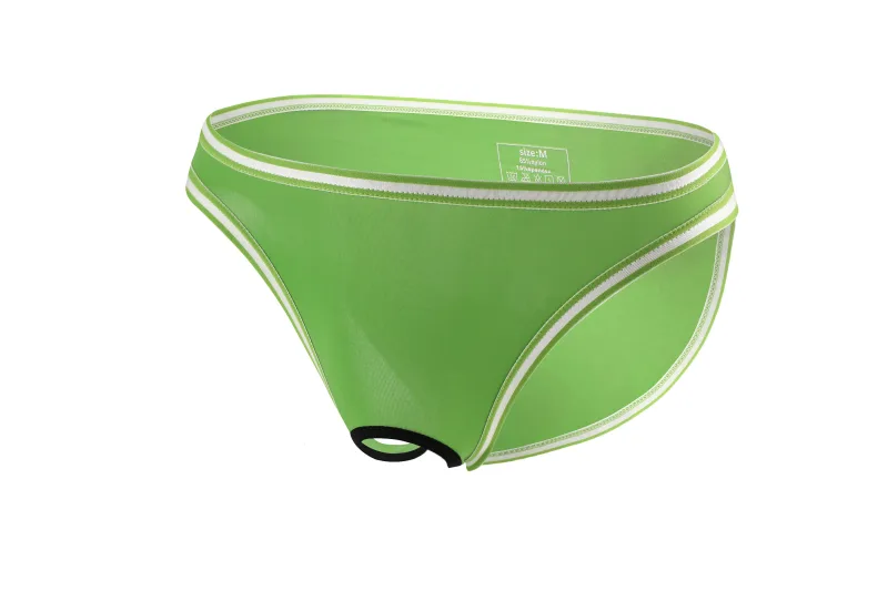 Wrinkle Large Size Male Briefs High Elastic Ice Silk Man Underwear Solid Color Youth Thin Section Comfortable Breathable Sexy