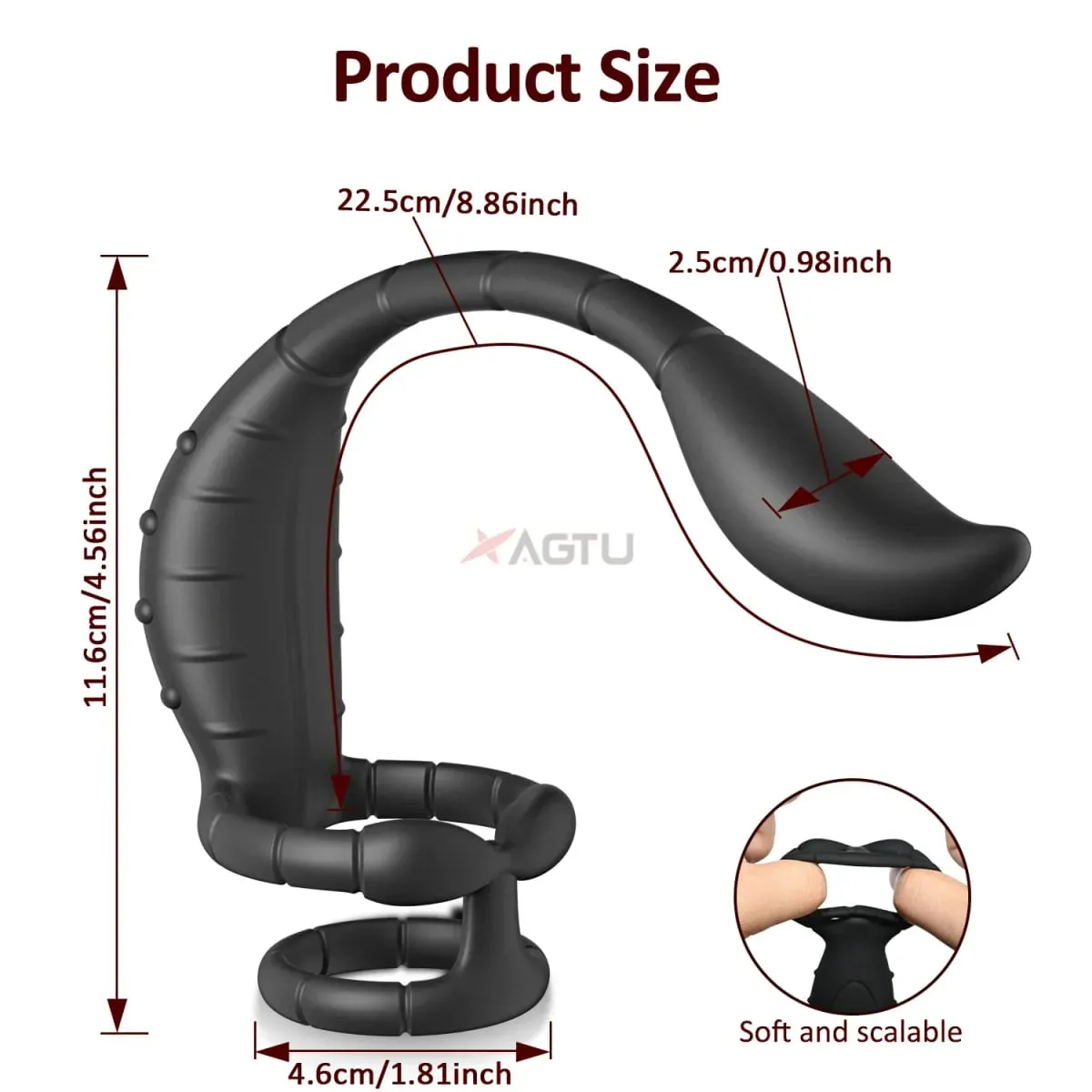 APP Control Vibrating Butt Plug Cock Ring Prostate Massager for Men for Gay Anal Vibrator Penis Ring Adult Sex Toy for Men