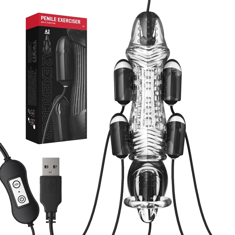 Glans Vibrator Remote Conntrol Bullet Glans Vibrator For Men Penis Exerciser Penis Glans Trainer For Delay Ejaculation Sex Toy