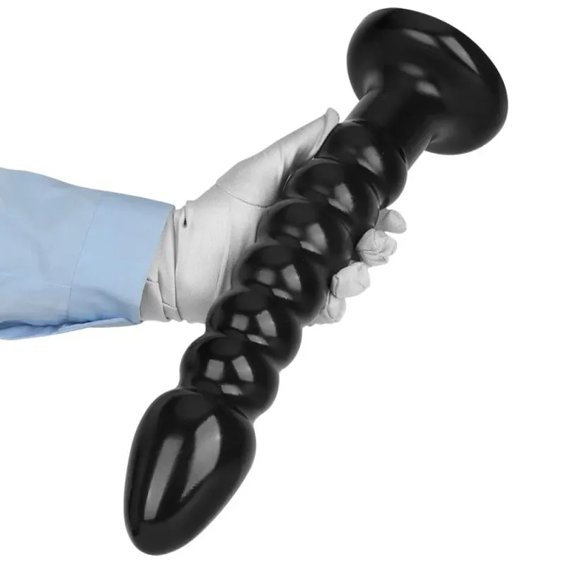 Enorme plugue anal vibradores estimular ânus vagina buttplug grande pênis massagem de próstata dilatador anal com otário brinquedos sexuais masturbador 18