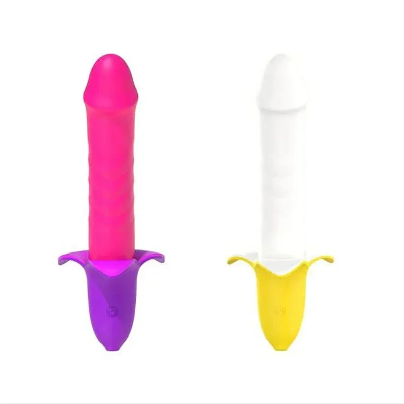 Vibrador banana, 10/8 frequência, carregamento usb, ponto g, estimulador de clitóris, vibrador forte, massageador macio, brinquedos sexuais adultos para mulheres