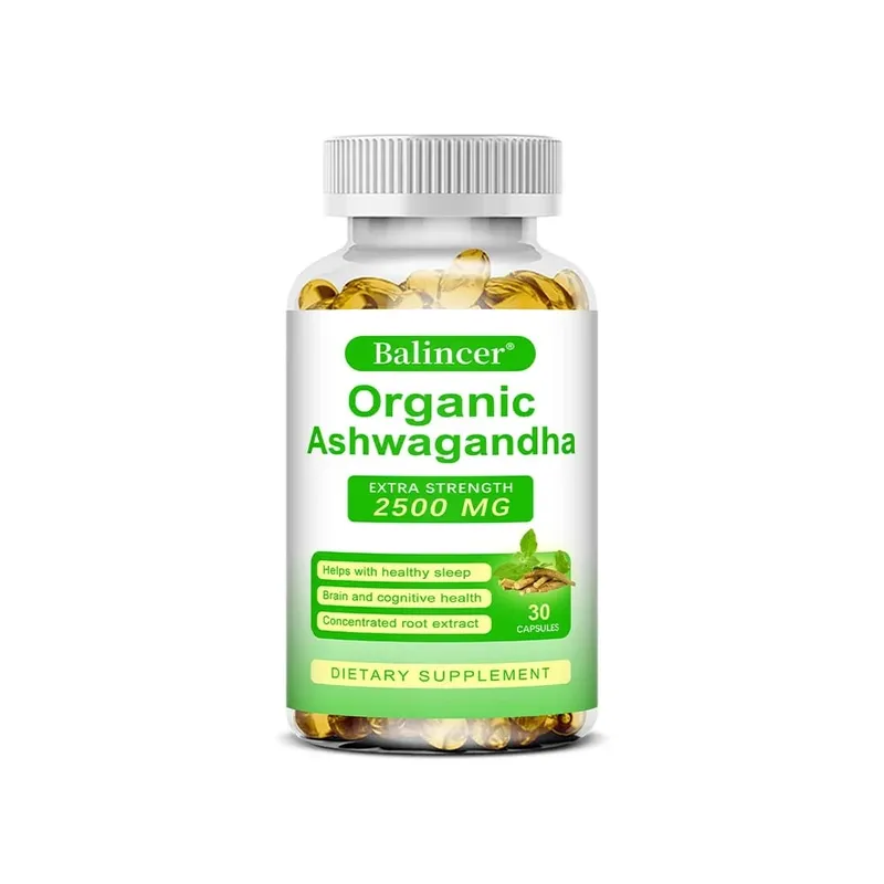 Ashwagandha 補充劑-支持大腦和記憶、提高注意力、耐力、改善情緒和睡眠- 120 粒膠囊