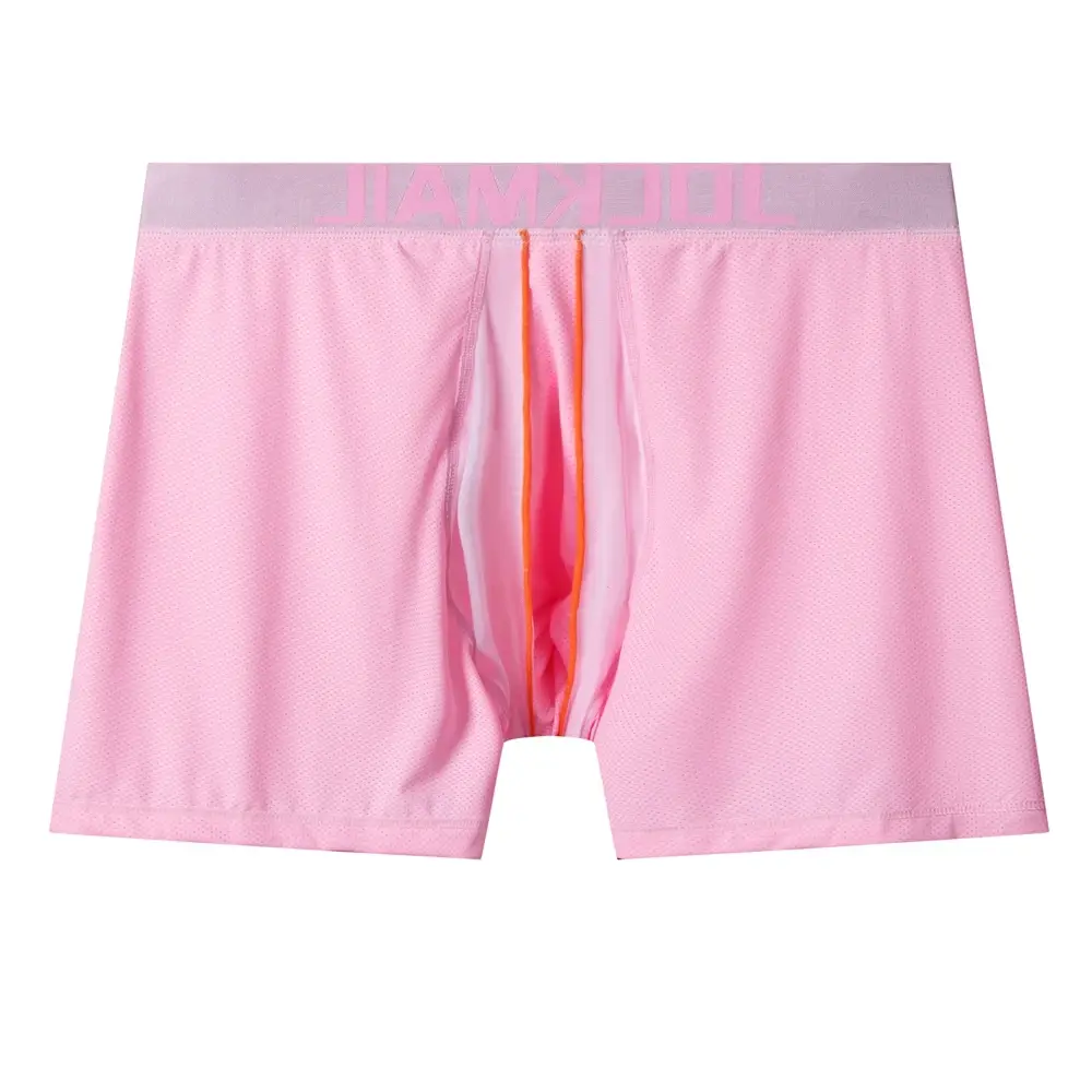 Sexy Men Underwear Men's Boxer 3D Hammock-shaped Pouch Designed Breathable Mesh Panels Men Boxershorts Trunk Male Underpants
