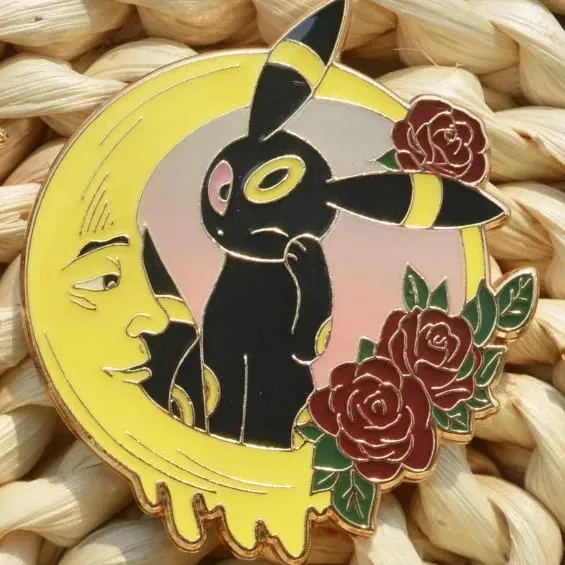 Pokemon Eeveelution Eevee Enamel Pins for Clothes Badges on Backpack Lapel Pin Decoration Anime Jewelry Accessories Gifts
