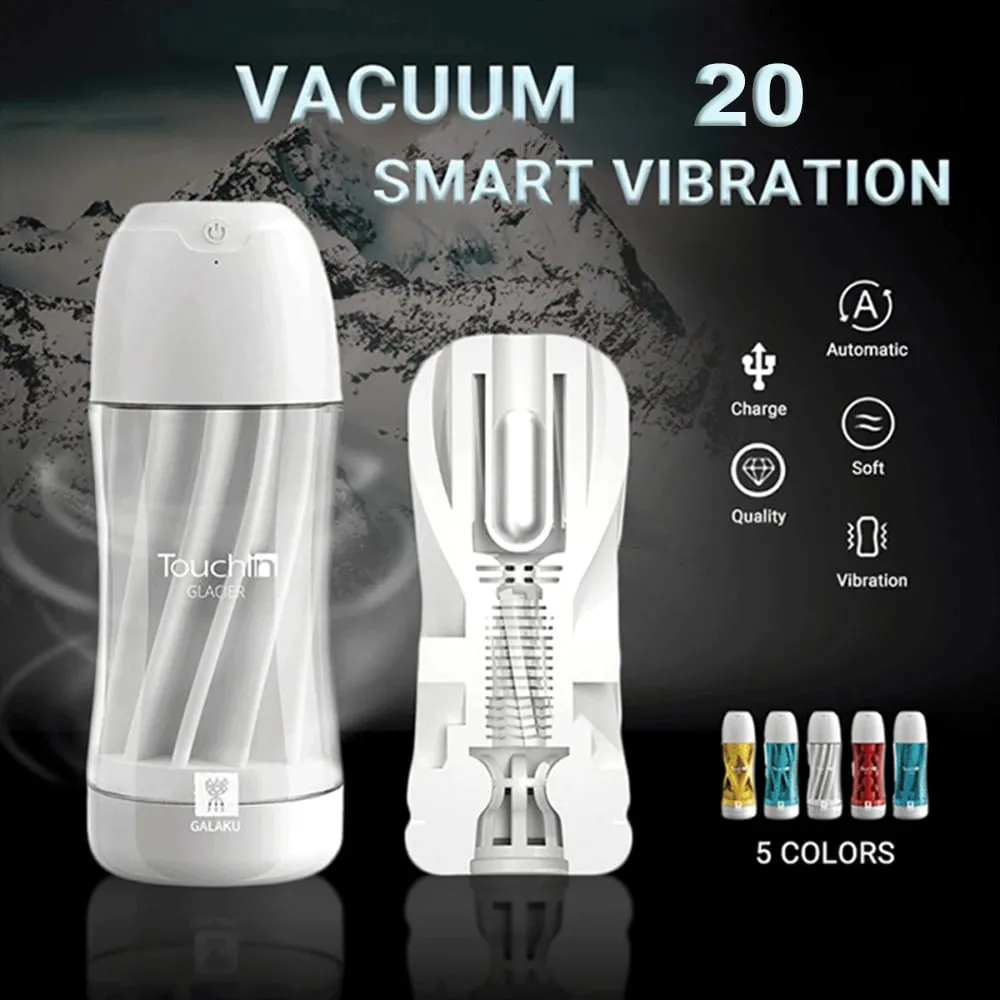 Touch In Masturbator Blowjob Simulation Sucking Cup Soft Realistic Vagina Male Masturbator Erotic Adult Sex Toys For Men