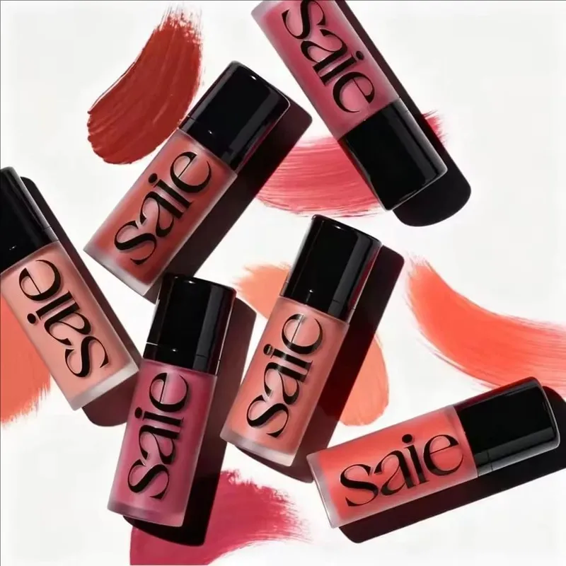 NOVO Saie Glowy Super Gel Starglow/Líquido Blush Hidratante Base de Maquiagem Marcador para Maquiagem Orvalhada Hidratante Antioxidante Repaire