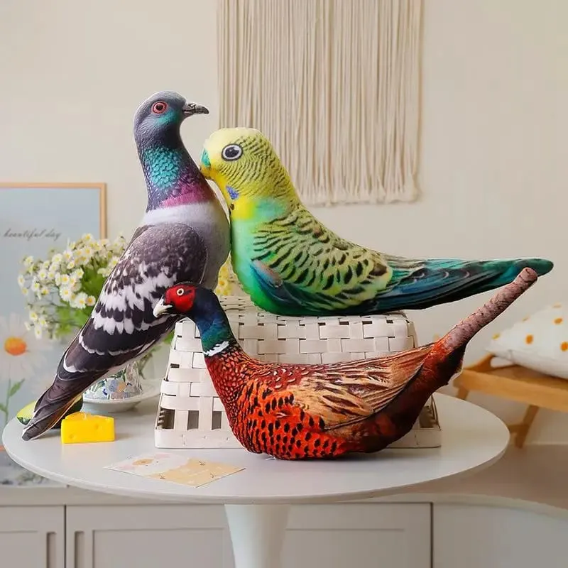 Galo travesseiro de pelúcia realista impressão 3d macio macio confortável almofada para cadeira de escritório decoração descanso travesseiro para trabalhadores