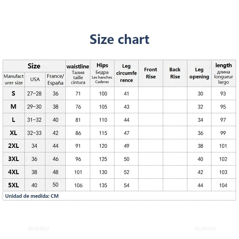 Alta qualidade totalmente elástico na cintura jeans masculino algodão macio cordão calças retas coreia calças casuais masculino plus size S-5XL — image 4