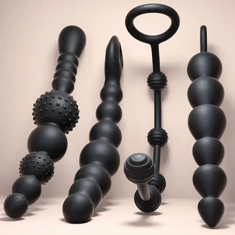 Vibrador anal macio de silicone, plugue anal para massagem de próstata, dilatador anal para adultos, brinquedos sexuais para homens, mulheres, produtos eróticos sexy gay