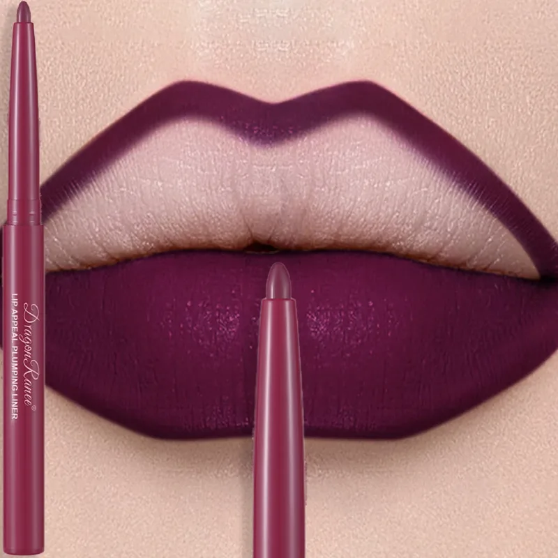 Shimmer Matte Crayon Lip Liner Pencil Waterproof Long Lasting Nude Bean Paste Red Lipstick Velvet Lip Contour Outline Makeup